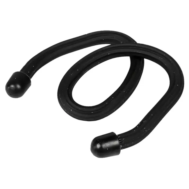 Benson Flexibele bindkabelset zwart 30 cm - set van 2 stuks kunststof