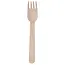 Benson Houten wegwerpvorken 16 cm - 20 stuks voor feestjes en BBQ