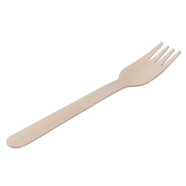 Benson Houten wegwerpvorken 16 cm - 20 stuks voor feestjes en BBQ