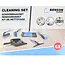 Benson schoonmaakset 6-delig met bezem, stoffer en blik