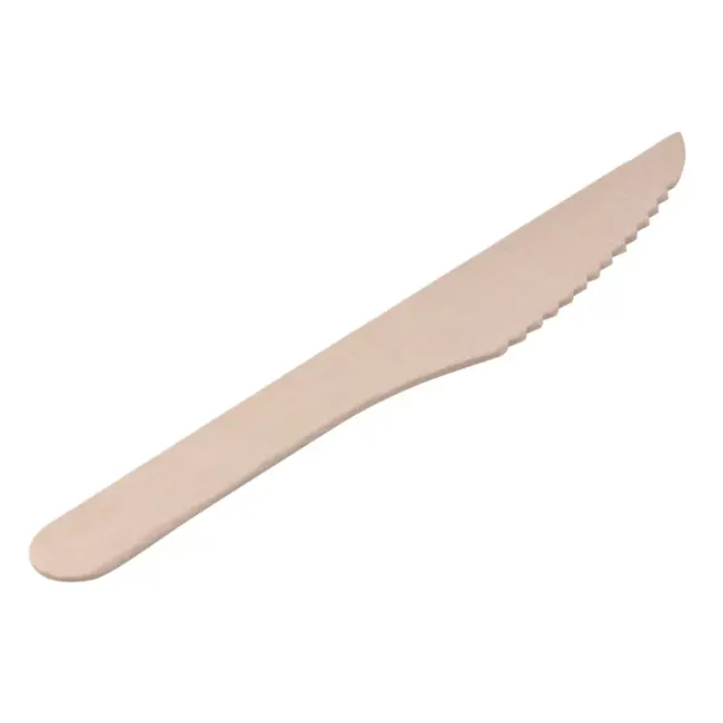 Benson Houten wegwerpmessen 16 cm - 20 stuks voor feestjes en BBQ
