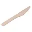 Benson Houten wegwerpmessen 16 cm - 20 stuks voor feestjes en BBQ