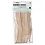 Benson Houten wegwerpmessen 16 cm - 20 stuks voor feestjes en BBQ