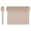 Benson Houten wegwerplepels 16 cm - 20 stuks voor feestjes en BBQ