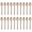 Benson Houten wegwerplepels 16 cm - 20 stuks voor feestjes en BBQ