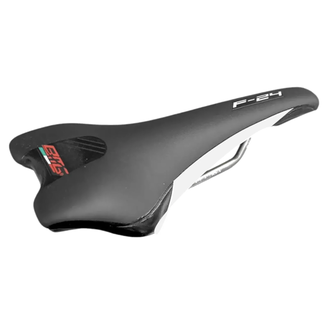 Monte Grappa FC1401C zadel Profi zw/wit - zwart