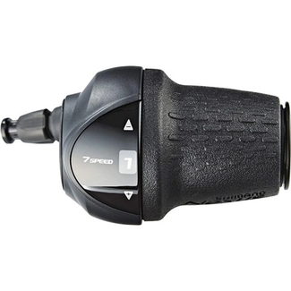 Shimano Draaiversteller 7 versnellingen SL-C3000-7 zilver met 1800 mm kabel voor Nexus INTER-7