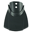 Bibia Spatlap spoiler sport 55 mm zwart voor montage aan fiets en spatbord tegen opspattend vuil