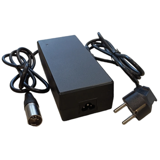 Falkx E-bike acculader 42 V 2 A met XLR3-aansluiting voor 36 V lithium-ion fietsaccu's thuis