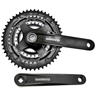 Shimano BD0801A Crankstel FC-TY301 - aluminium - 170 mm - 6 mm - zwart - lengte 170mm
