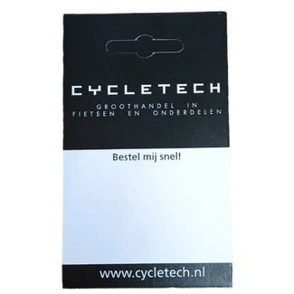 Falkx Z Cycletech schapkaart - met duidelijke specificaties - geschikt voor meerdere toepassingen