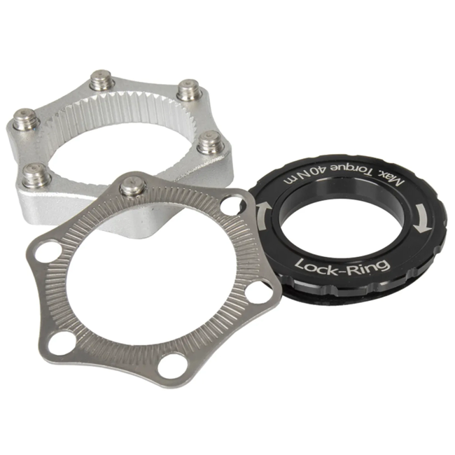 Falkx BC1102A remschijf Center-lock adapter - aluminium - 30 mm