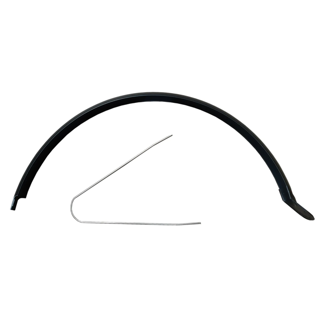 Falkx DA0906A Spatbord achter pvc 60mm e-Car - 60 mm