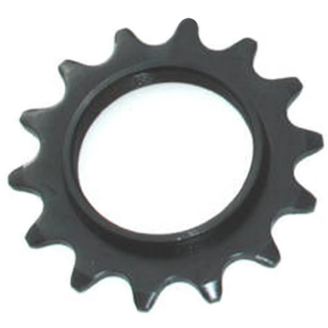Falkx Tandwiel 18T met schroefdraad zwart voor fiets
