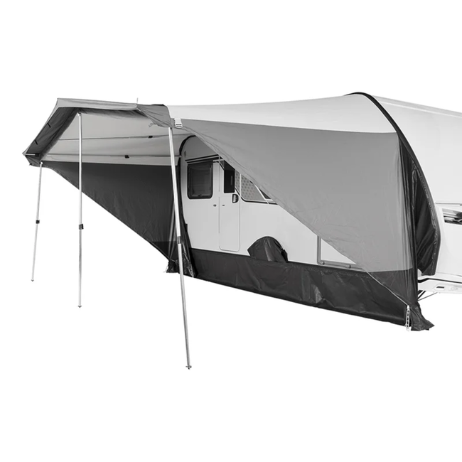 Campout Orion Orion voortent 250 cm diep met luifelfunctie, uitritsbare zijwanden en nokventilatie - 1001 - 1025 cm