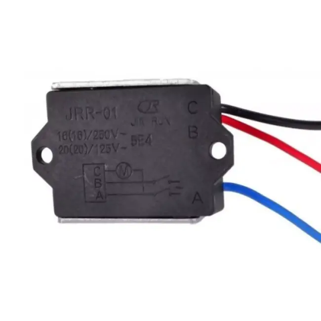 GEKO Softstartmodule 230 V 16 A voor haakse slijper, zaagtafel en bovenfrees, compacte inbouw voor soepel starten