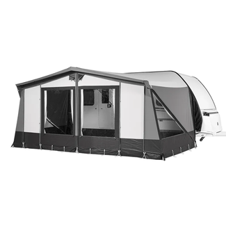Campout Orion voortent 250 cm diep met luifelfunctie, uitritsbare zijwanden en nokventilatie - 926 - 950 cm