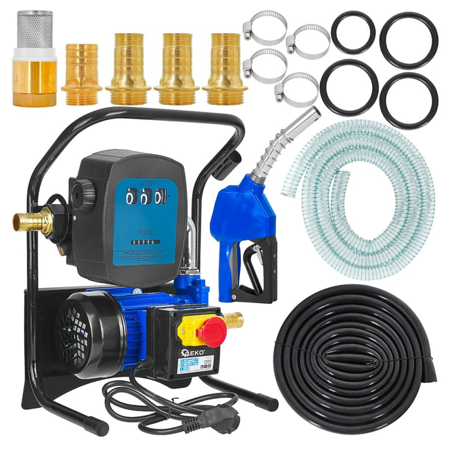 GEKO Invalzaag met geleiderail 70 cm of 140 cm, 1200 W, verstek 45° en stofafzuigaansluiting 35 mm / 37 mm