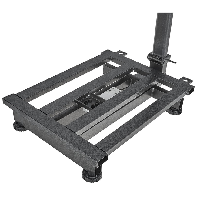 GEKO Platformweegschaal 300 kg met prijsberekening, 7 prijsgeheugens en accu tot ca. 60 uur