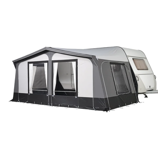 Campout Nova voortent 250 cm diep met naadloos dak en 28 mm stalen frame - 951 - 975 cm