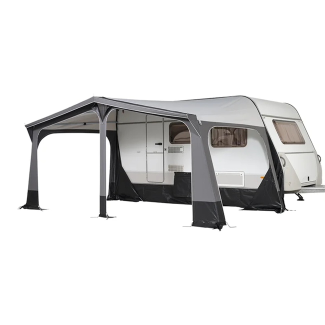 Campout Nova voortent 250 cm diep met naadloos waterdicht dak, 28 mm frame en nokventilatie - 1001 - 1025 cm