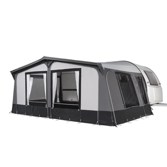 Campout Nova Voortent 300 cm diep met naadloos dak en 28 mm stalen frame, omloopmaat 876 - 900 cm