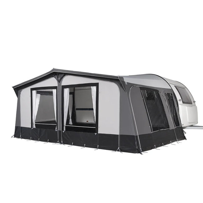 Campout Nova Voortent 300 cm diep met naadloos dak en 28 mm stalen frame, omloopmaat 1001 - 1025 cm