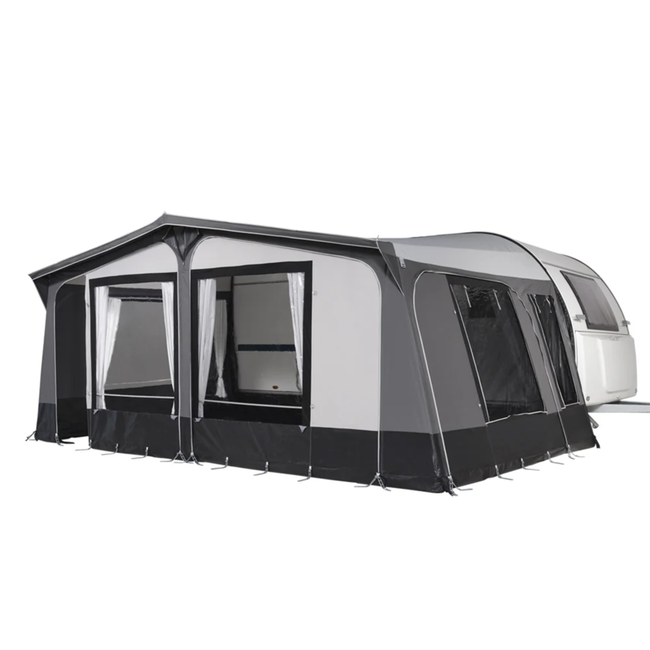 Campout Nova Voortent 300 cm diep met naadloos dak en 28 mm stalen frame, omloopmaat 1051 - 1075 cm