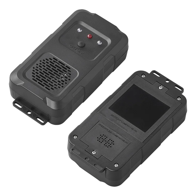 ProPlus Dierenvriendelijke marterverjager met ultrasoon geluid en lichtflitsen, voeding via batterij, USB of auto-accu