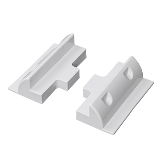 ProPlus Witte tussensteunen voor zonnepaneel set van 2, 5,7 x 18 x 11,1 cm, stevige montage
