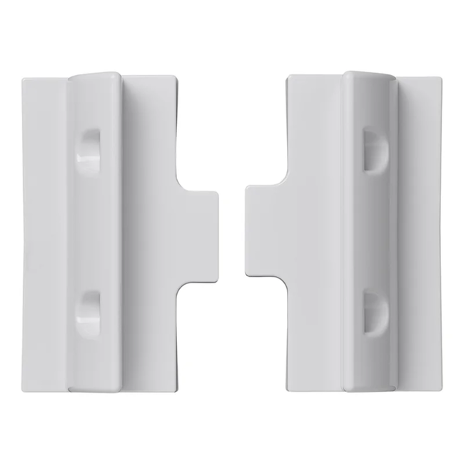 Proplus Witte tussensteunen voor zonnepaneel set van 2, 5,7 x 18 x 11,1 cm, stevige montage
