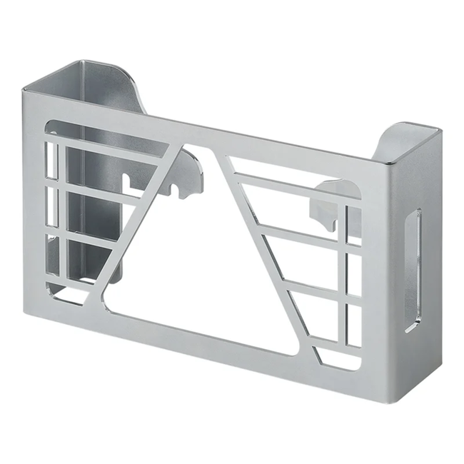 Proplus Achterlichtbeschermer van 3 mm gewalste plaat, 250 x 141 x 65 mm, blauw-wit verzinkt