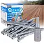 GEKO Terrasschroeven 4,5 x 60 mm Torx T15 250 stuks met bit