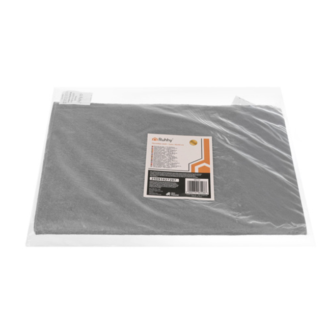 Ruhhy Raamdoeken microvezel 30 x 40 cm set 3 stuks grijs, nat en droog te gebruiken voor ramen, spiegels en autoruiten