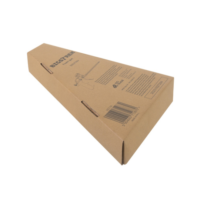 Bigstren Montageschuimpistool met stelknop en antislip handgreep, voor montageschuim en lijmschuim, netjes werken