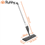 Ruhhy Spray mop 120 cm met sprayer in handgreep, 300 ml tank en 3 pads, voor laminaat en tegels