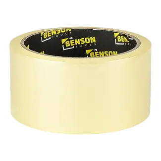 Benson Afplaktape 48 mmx 25 mtr - 25 meter - 25 m - 48 mm - voor schilder- en afplakwerk - lengte 25 meter