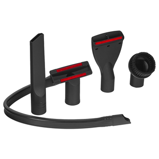 GEKO Stofzuiger mondstukken 35 mm met 35 naar 32 mm adapter, inclusief kierzuigmond en borstel