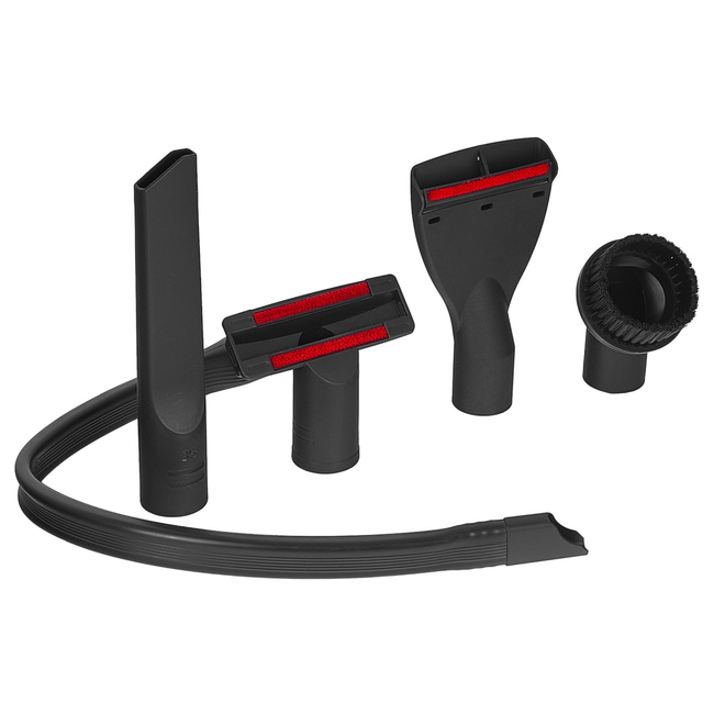 GEKO Stofzuiger mondstukken 35 mm met 35 naar 32 mm adapter, inclusief kierzuigmond en borstel