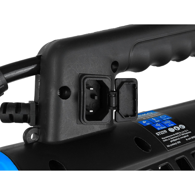 GEKO Elektrisch sproeimondstuk voor 12 V drukspuit met turbo motor 9000 tot 10000 rpm, gelijkmatige nevel