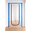 GEKO Stofdeur afdekfolie 220 x 120 cm met U rits, lichtdoorlatend en snel te monteren met tape