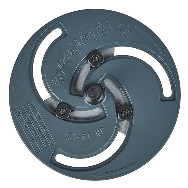 GEKO Verstelbare bi-metaal gatenzaag 19–127 mm voor hout, gipsplaat en kunststof, inclusief 2 modules en centreerboor