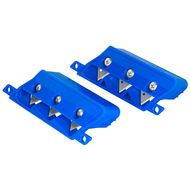 GEKO Vervang snijmodules 45° en 60° voor gipsplaat afschuinen, snelle wissel en strakke randen bij afwerken