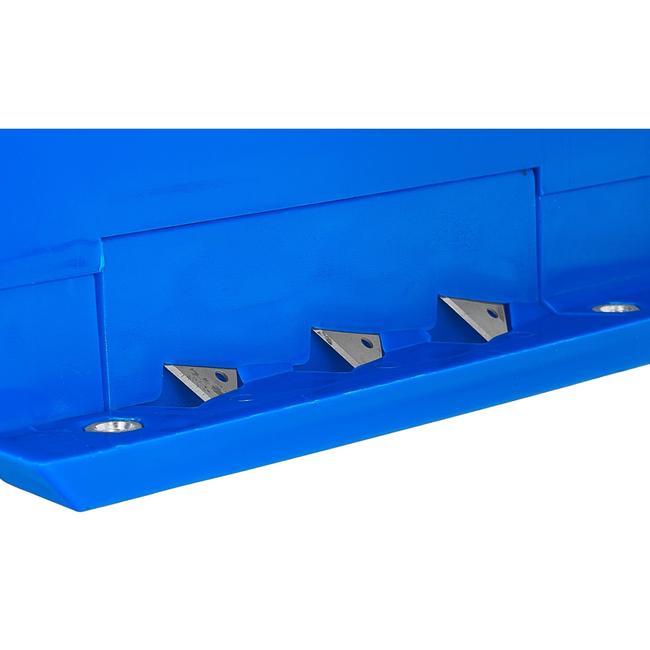 GEKO Gipsplaat afschuiner met ergonomische handgreep, 45° en 60° modules en 3 messen per module voor strak voegen