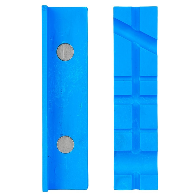 GEKO Draaibare bankschroef 5" 125 mm met aambeeld en trapeziumspindel, maximale bekopening 140 mm