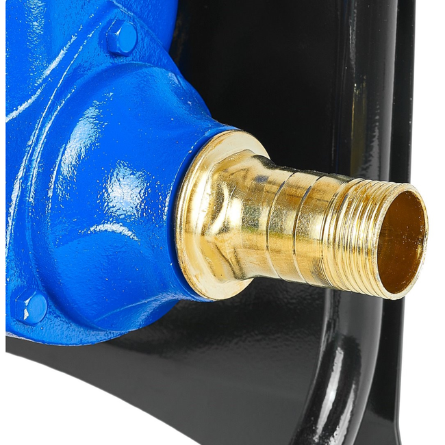 GEKO Dieselpomp met mechanische liter teller, brandstoffilter en stalen frame, aansluiting 1" 2,5 cm, 370 W