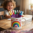 Maaleo Acrylmarkers Set 8 Kleuren – 8 ml, Sterke Dekking, Waterbestendig na Droging