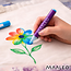 Maaleo Acrylmarkers Set 8 Kleuren – 8 ml, Sterke Dekking, Waterbestendig na Droging