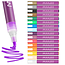 Maaleo Acrylmarkers Set 16 Kleuren – 8 ml, Sterke Dekking, Waterbestendig na Droging