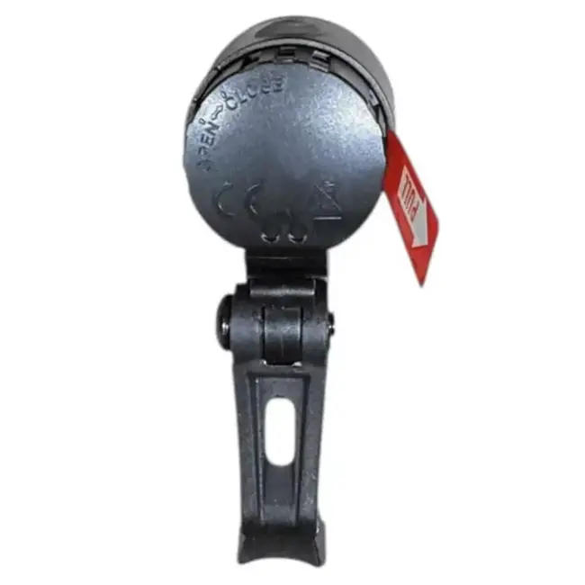 Falkx Kleine LED-koplamp - Compact - Superhelder - Inclusief Beugel en Batterijen - Zwart